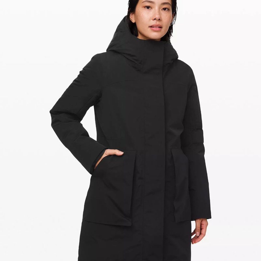 Brand New lululemon Winter Warrior 3-in-1 Parka Black 6